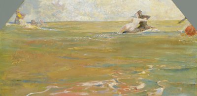 Havguder i havet af Max Klinger