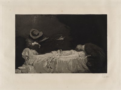 Tod (død) af Max Klinger