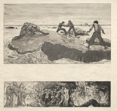 Vom Tode I, (Opus II, 1889) No. 2 af Max Klinger