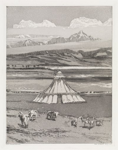 Telt (Telt, Opus XIV, 1. del, nr. 2) af Max Klinger