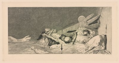 Anxieties, fra serien A Glove af Max Klinger