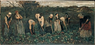 Arbejdere i roemarken af Max Liebermann