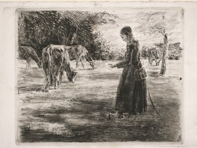 På græsmarken (nær Delden i Holland) af Max Liebermann