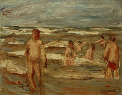 Badende Knaben af Max Liebermann