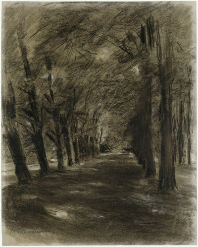 Baumallee af Max Liebermann