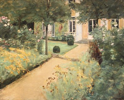 Berlin-Wannsee, Max Liebermann, køkkenhave ved villaen af Max Liebermann
