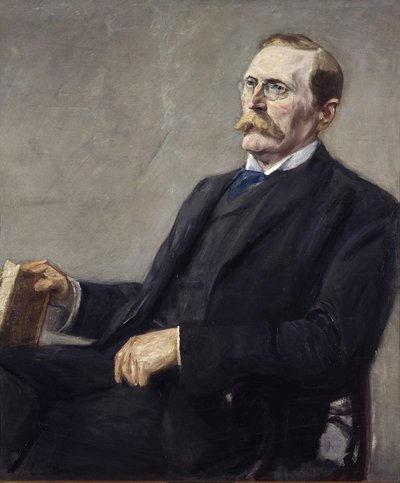 Portræt af Dr. Wilhelm Bode af Max Liebermann