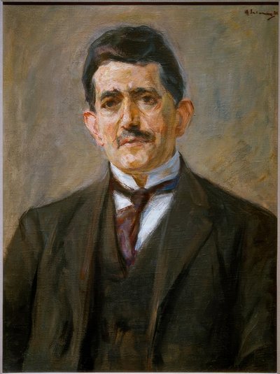 Portræt af forlaget Bruno Cassirer af Max Liebermann