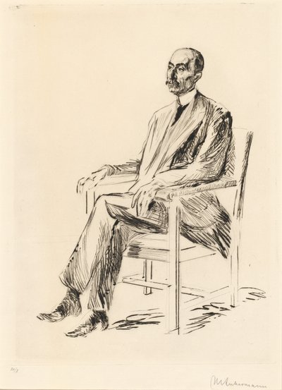 Borgmester dr. Burchard af Max Liebermann