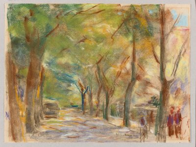 Colomierstraße ved Wannsee af Max Liebermann