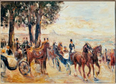 Corso auf dem Monte Pincio af Max Liebermann