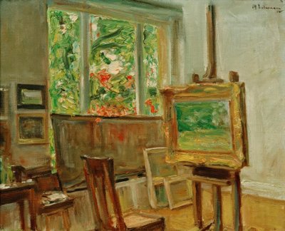 Studiet i Wannsee af Max Liebermann