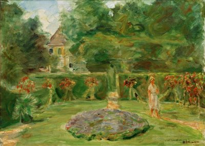 Rundkørslen i hækhaven af Max Liebermann