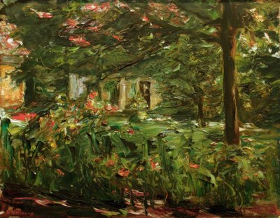 Køkkenhaven mod øst af Max Liebermann