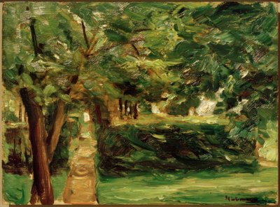 Hækhaverne i Wannsee mod øst af Max Liebermann