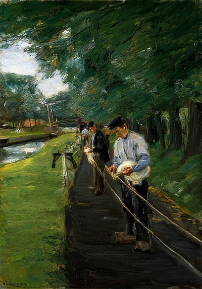 Svævebanen i Edam. 1904 af Max Liebermann