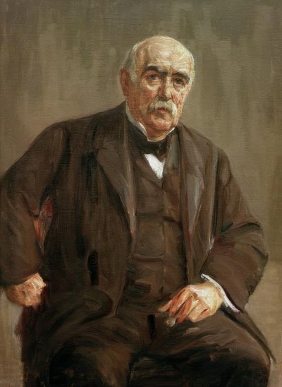 Eugen Gutmann / maleri af Liebermann af Max Liebermann