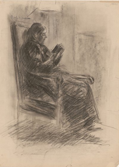 Kunstnerens hustru af Max Liebermann