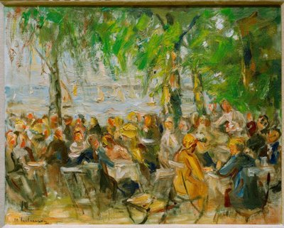 Haverestaurant på Havel af Max Liebermann