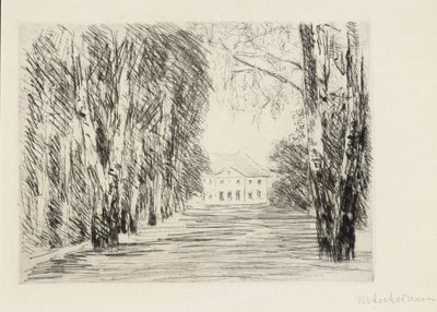 Hus ved Wannsee af Max Liebermann