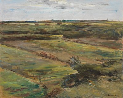 Hollandsk landskab fra 1912 af Max Liebermann