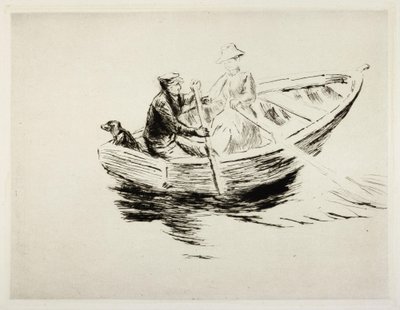 I båden af Max Liebermann