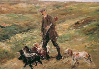 Jægere i klitterne af Max Liebermann