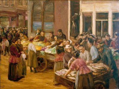 Judengasse i Amsterdam af Max Liebermann