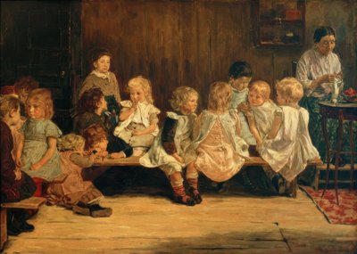 Børnebørnes Skole i Amsterdam af Max Liebermann