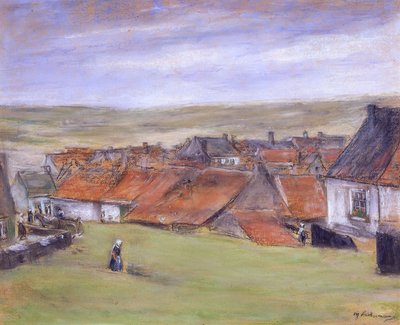 Landskab i Katwijk af Max Liebermann