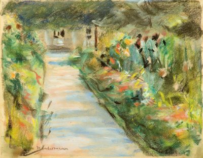 M.Liebermann, Blomstrende Have af Max Liebermann