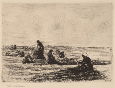 Udbedring af nettene af Max Liebermann