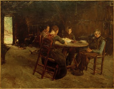 Østfrisiske bønder i nåde af Max Liebermann