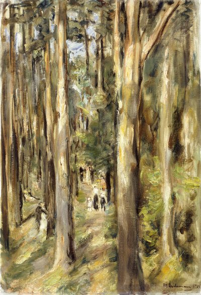 Picnic in the Woods, 1920 af Max Liebermann