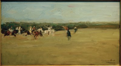 Polo spiller af Max Liebermann