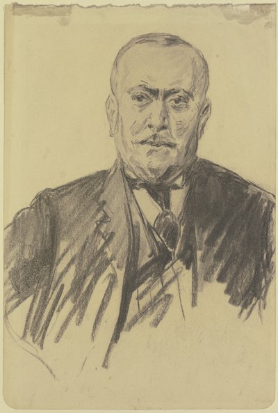 Portræt af en mand af Max Liebermann