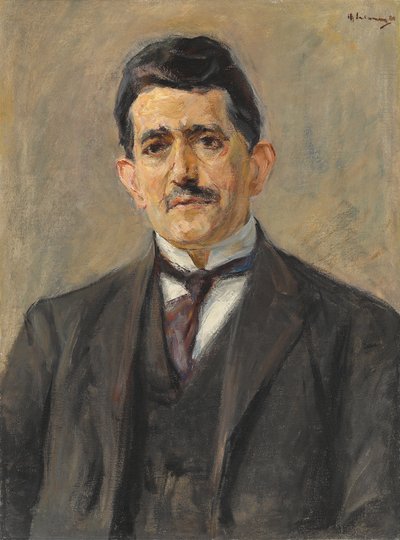 Portræt af forlaget Bruno Cassirer, 1921 af Max Liebermann