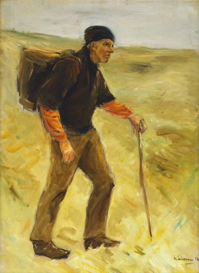 Stridende bonde af Max Liebermann