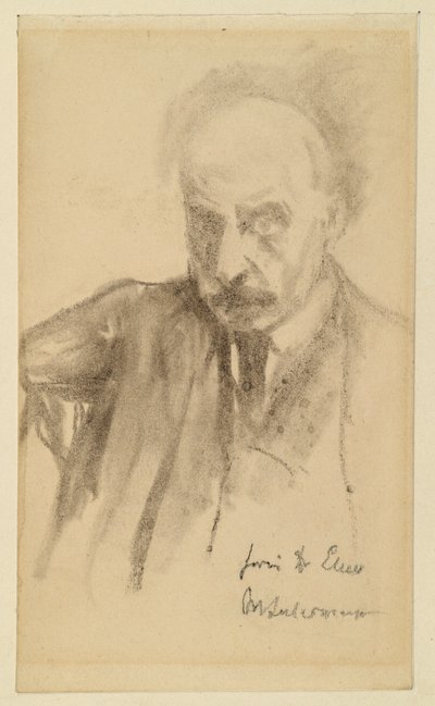 Selvportræt af Max Liebermann