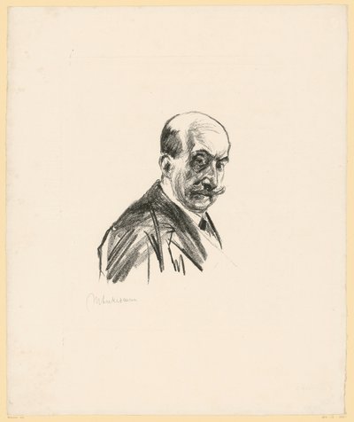 Selvportræt af Max Liebermann