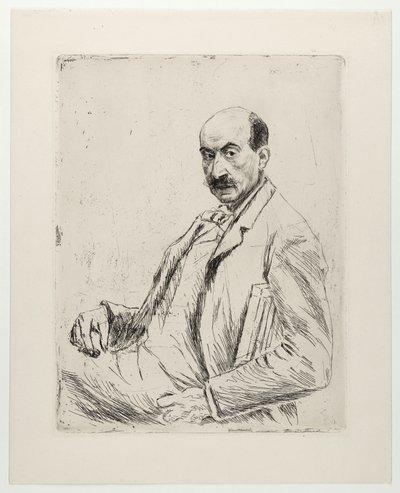 Selvportræt af Max Liebermann