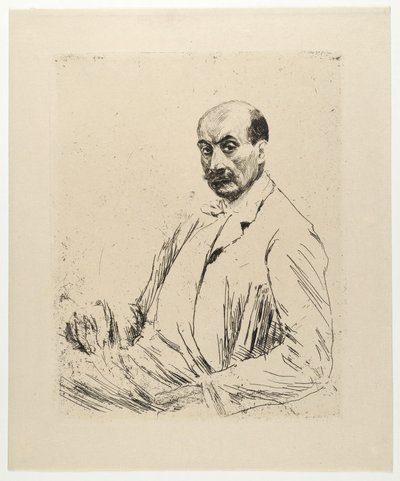 Selvportræt af Max Liebermann