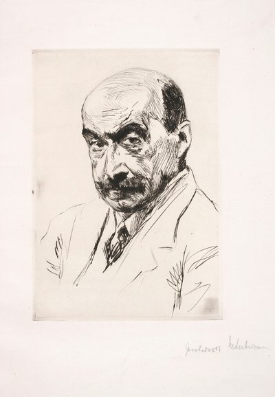 Selvportræt af Max Liebermann
