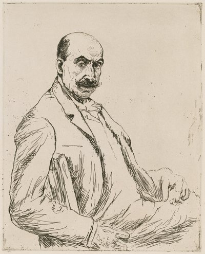 Selvportræt af Max Liebermann
