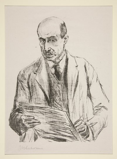 Selvportræt af Max Liebermann