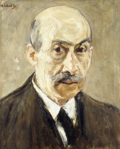 Selvportræt, af Max Liebermann