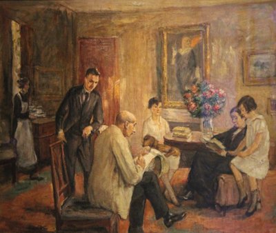Familien Liebermann af Max Liebermann