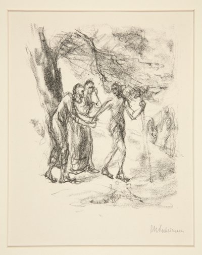 Tobias I/III af Max Liebermann