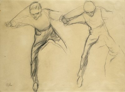 To mandsfigurer af Max Liebermann