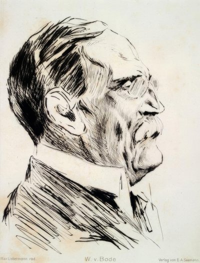 Wilhelm von Bode / Liebermann af Max Liebermann